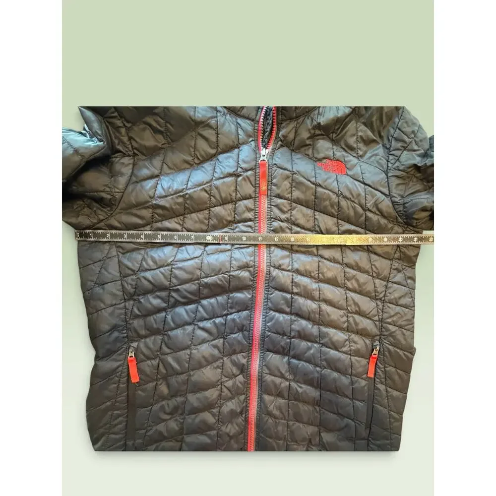 The North Face ThermoBall Jacket Boys XL 18/20 Black Quilted Insulated Puffer